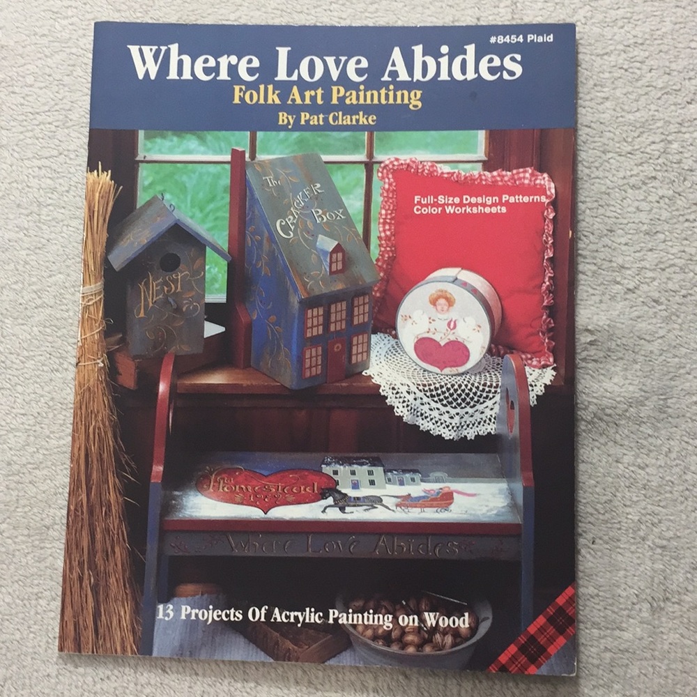 Vintage Books-Folk Art, Christmas & Angel Projects - Picture 2 of 8